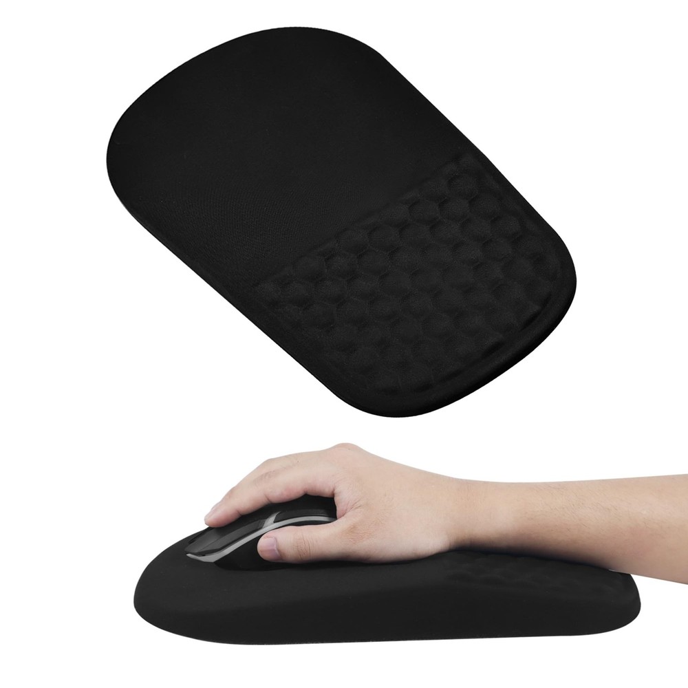 Ergonomic Mouse Pad with Wrist Support, Comfortable Memory Foam Mousepad with...