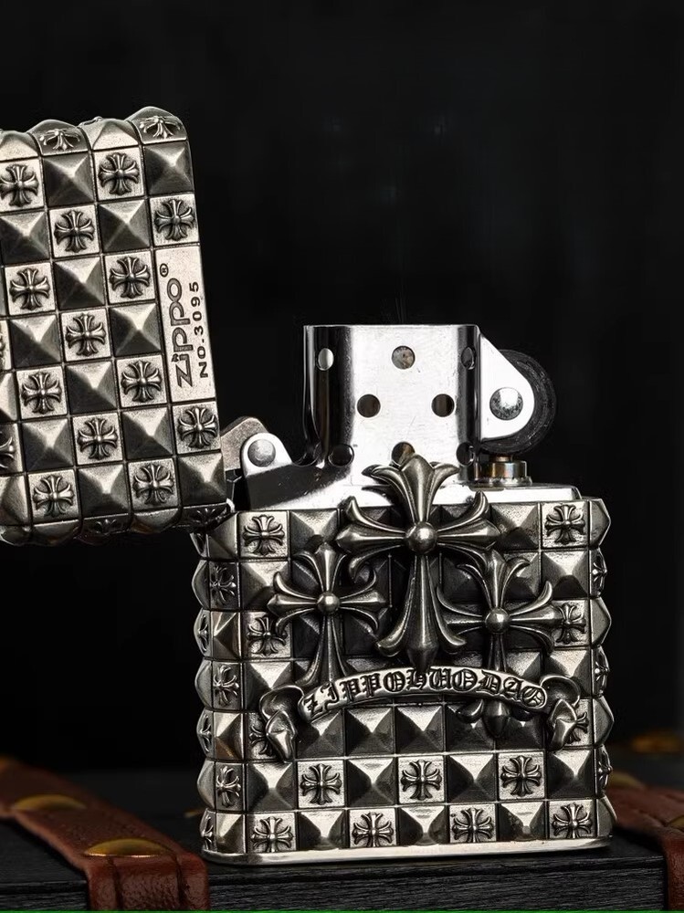 Zippo Armor Cross Flower