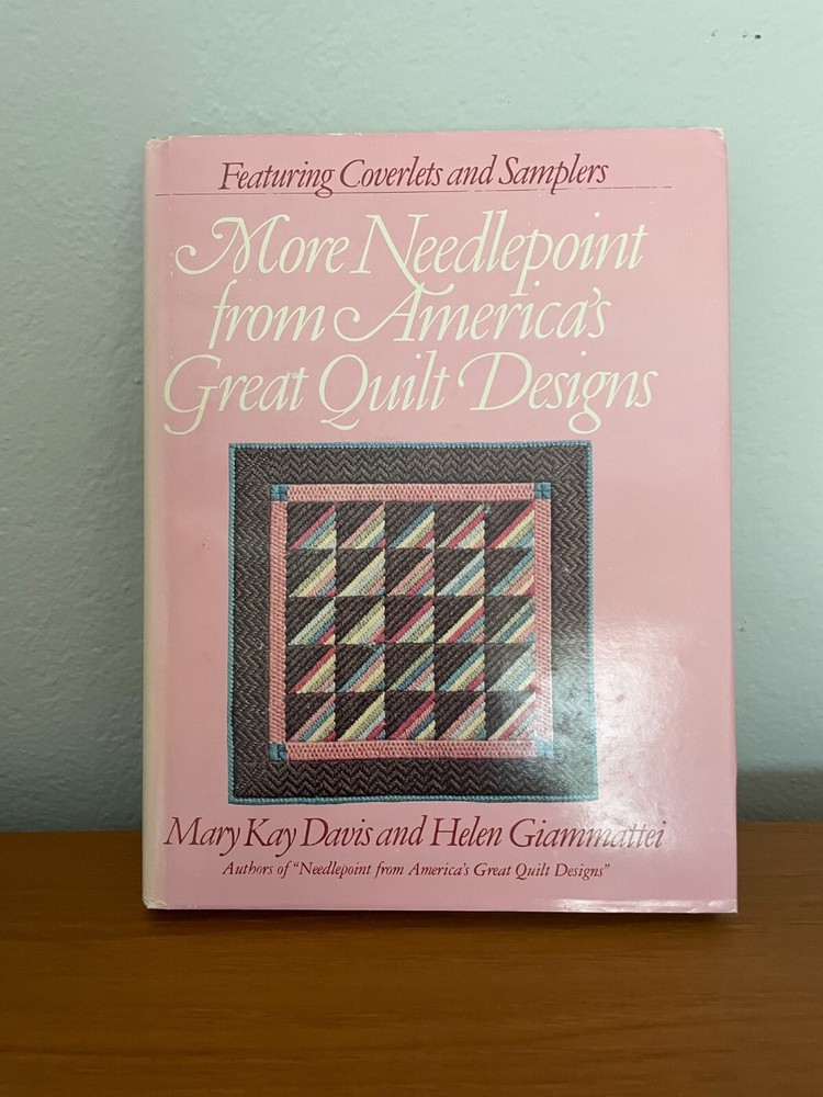 NEEDLEPOINT BOOK BUNDLE #2 - 3 BOOKS GOOD CONDITION