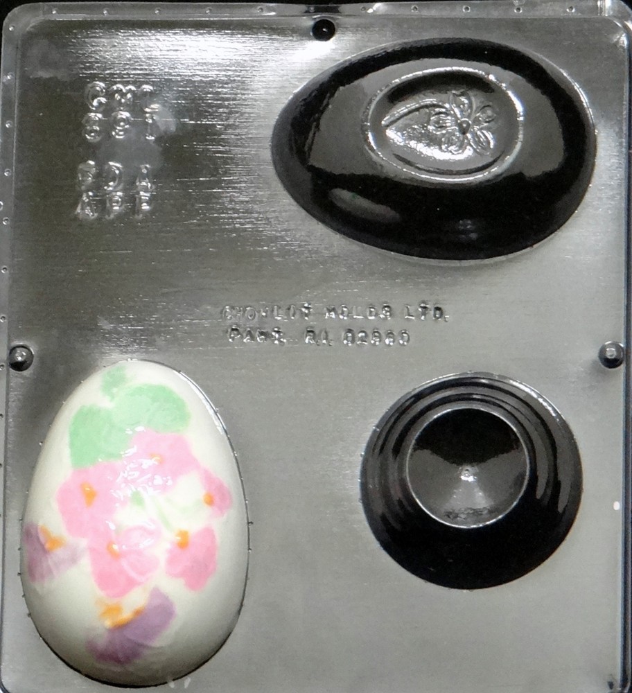 Egg Assembly with Stand Chocolate Candy Mold Easter  891 NEW