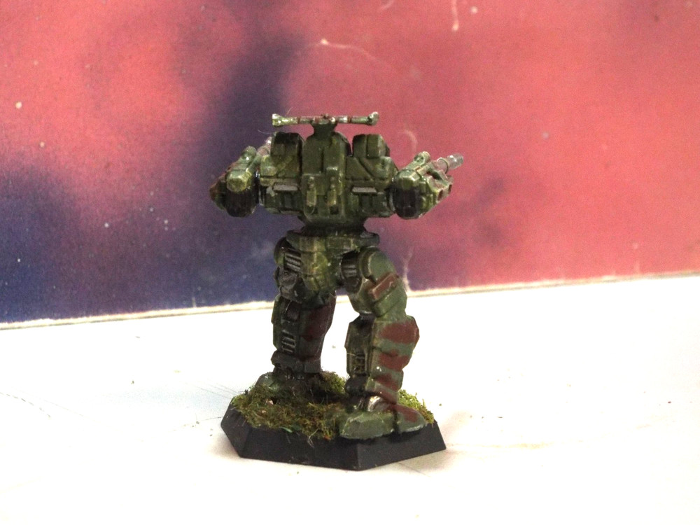 BATTLETECH RIFLEMAN MECH (CATALYST, PLASTIC, PAINTED)