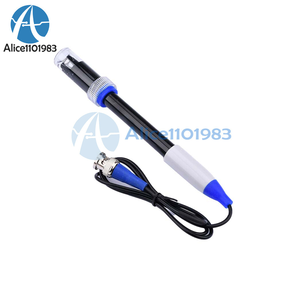 Liquid PH 0-14 Value Detect Sensor Module + PH Electrode Probe BNC for Arduino