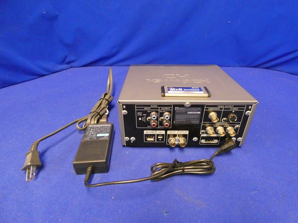 Sony PMW-EX30 Solid-State Memory Recorder w/External Power Supply, Card Adapter