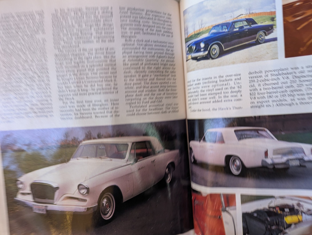 Studebaker GT Hawk Collectable Automobile Magazine August 1988