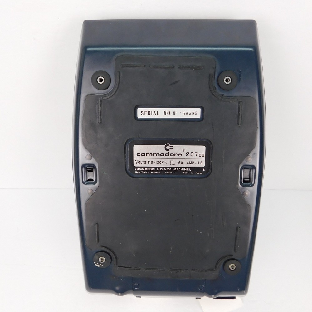 Vtg Commodore 207CB Electronic Business Adding Machine W/ Extra Rolls Tested