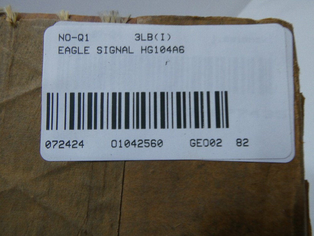 Eagle Signal HG104A6 Timer 0-10min 120v-ac