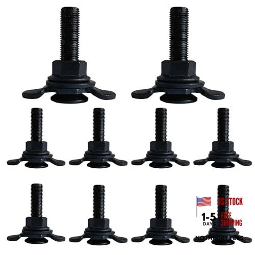 L Track Threaded Stud Fittings L-Track Threaded Double Stud Lug Fitting Tie