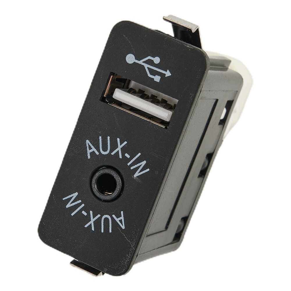 Sleek Design USB AUX Input Socket Switch for E39 E53 X5Z4 E85 E86 X3 E83