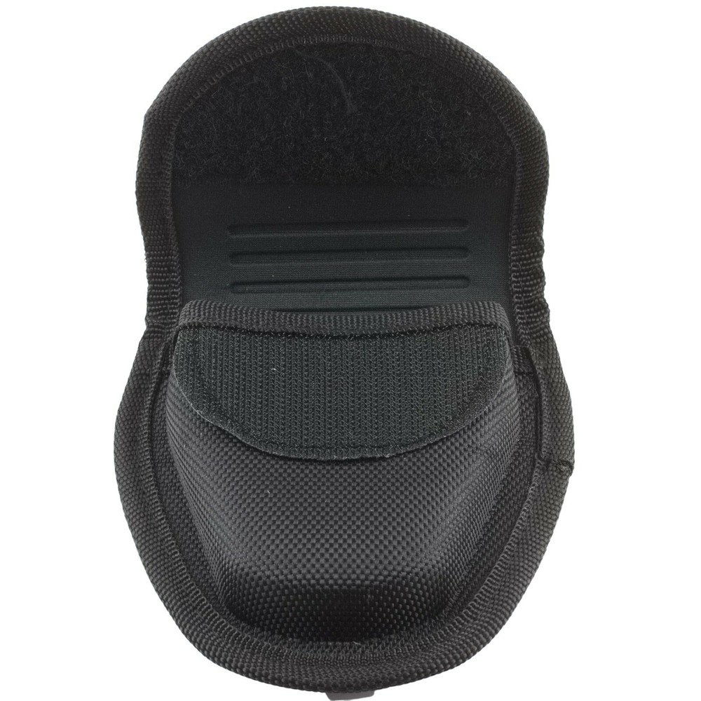 Handcuff Pouch Holder Black Nylon 4" x 5" with Belt Loop