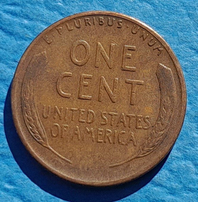 1942-S Circulated Lincoln Wheat Cent, Ships Free.