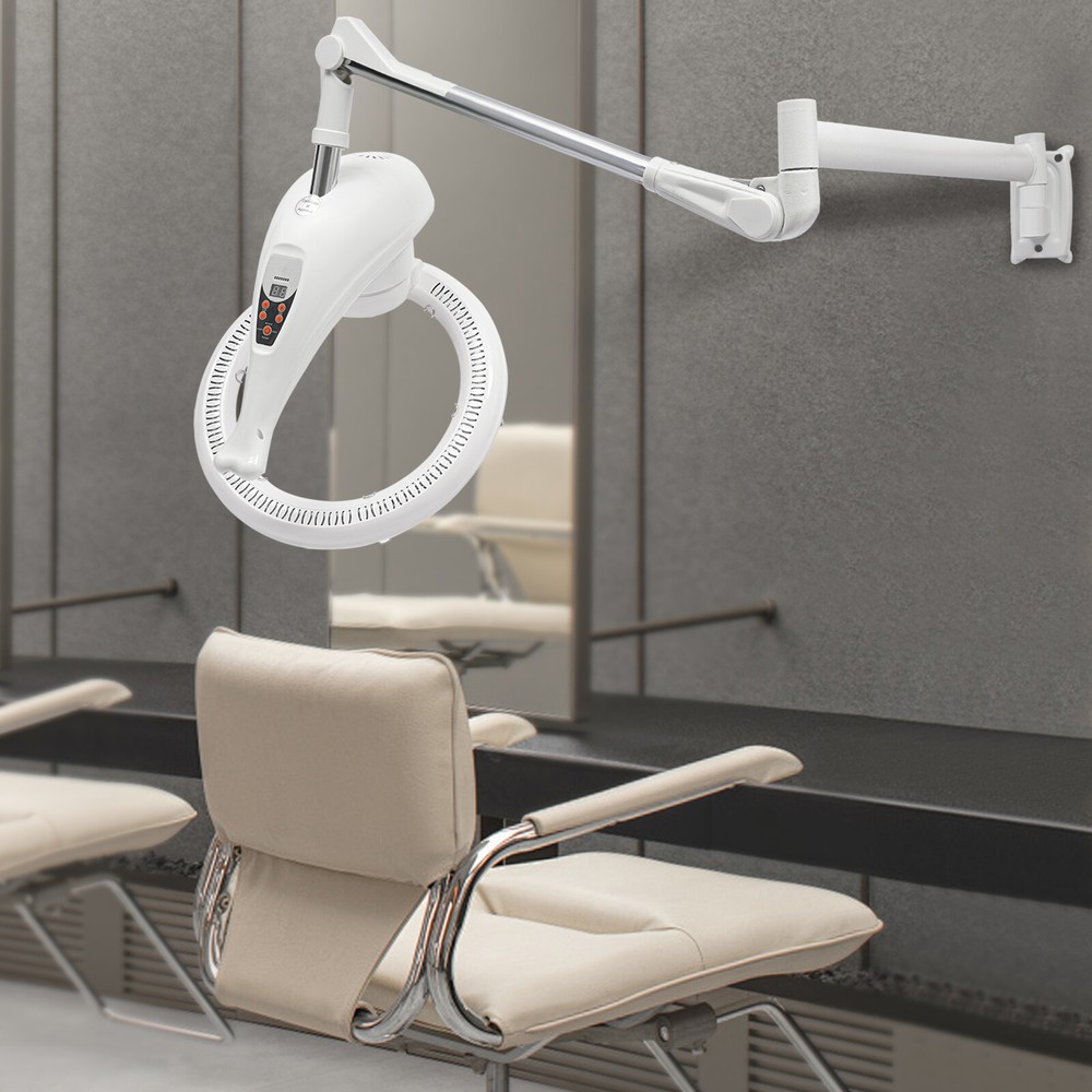 Wall Mount 360° Orbiting Hair Dryer Color Processor Salon Drying Perming Machine