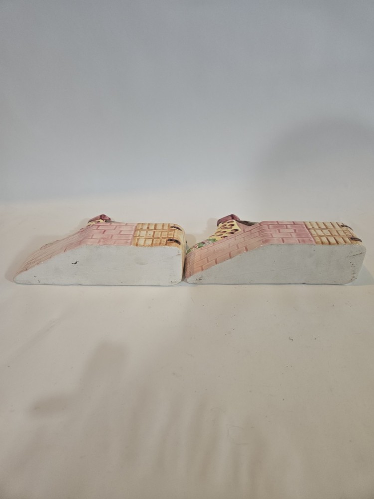 Vintage Miniature Cottage Planters