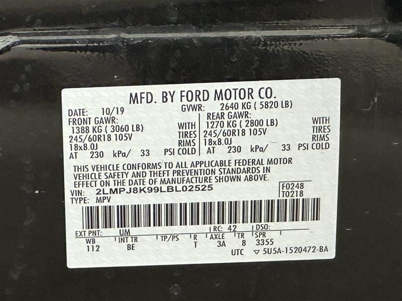 Camera/Projector Radar Unit Rear Fits 19-24 EDGE 2644194
