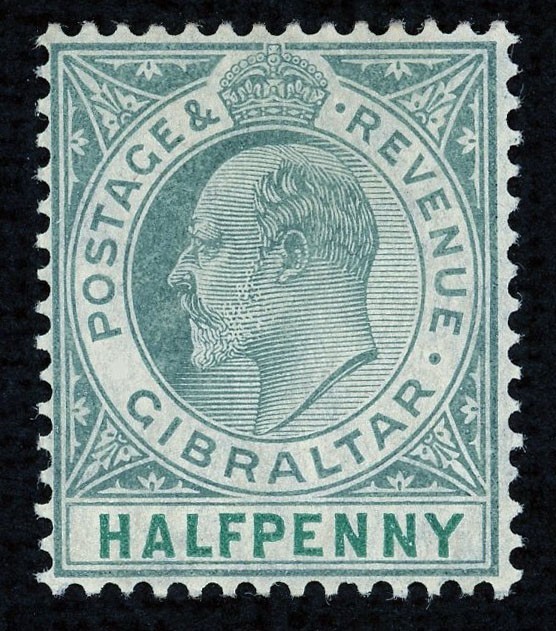 Stamp Gibraltar, Scott # 49 Mint VLH
