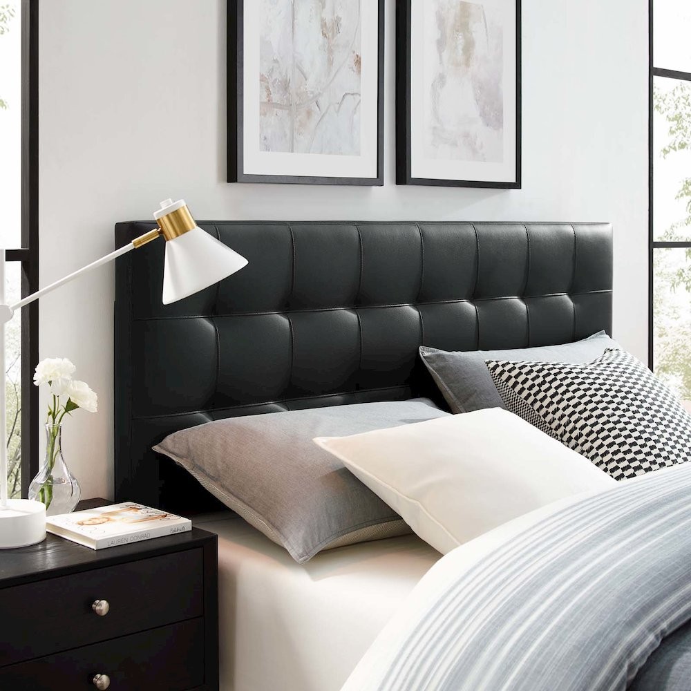 Lily Upholstered Vinyl Full Headboard