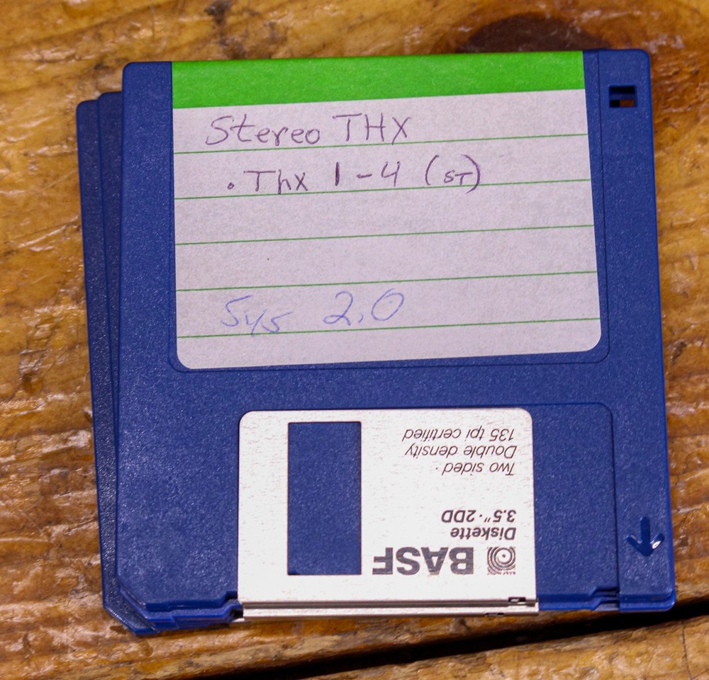 DS/DD MF2-DD Floppy Disks. 3.5 inch Diskette Sound Library