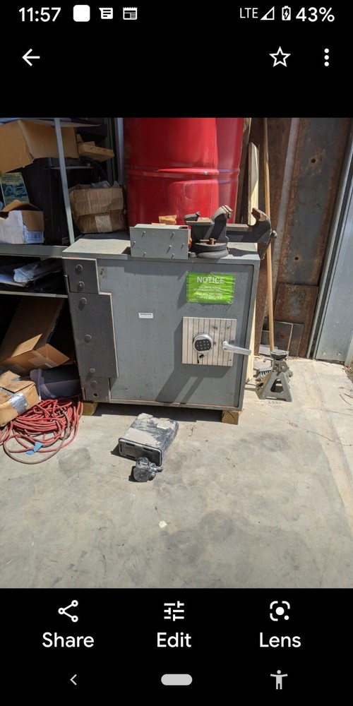 Safes used, a large inventory.