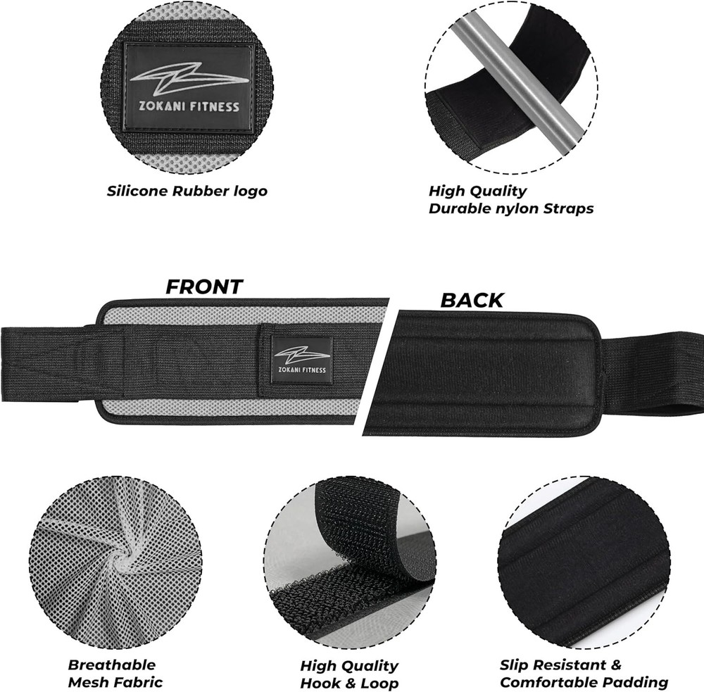 Hip Thrust Belt - Heavy duty, Comfortable, Adjustable hip belt for Glute. 450lbs
