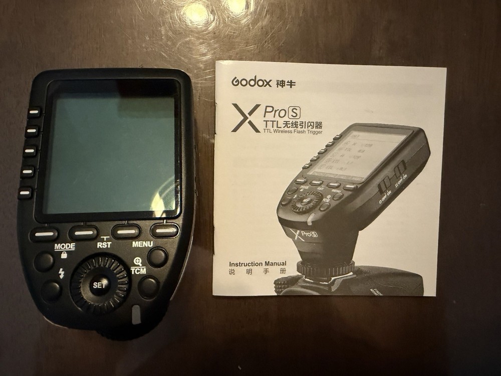 Godox XPRO-S Wireless TTL Flash Speedlite Trigger Transmitter