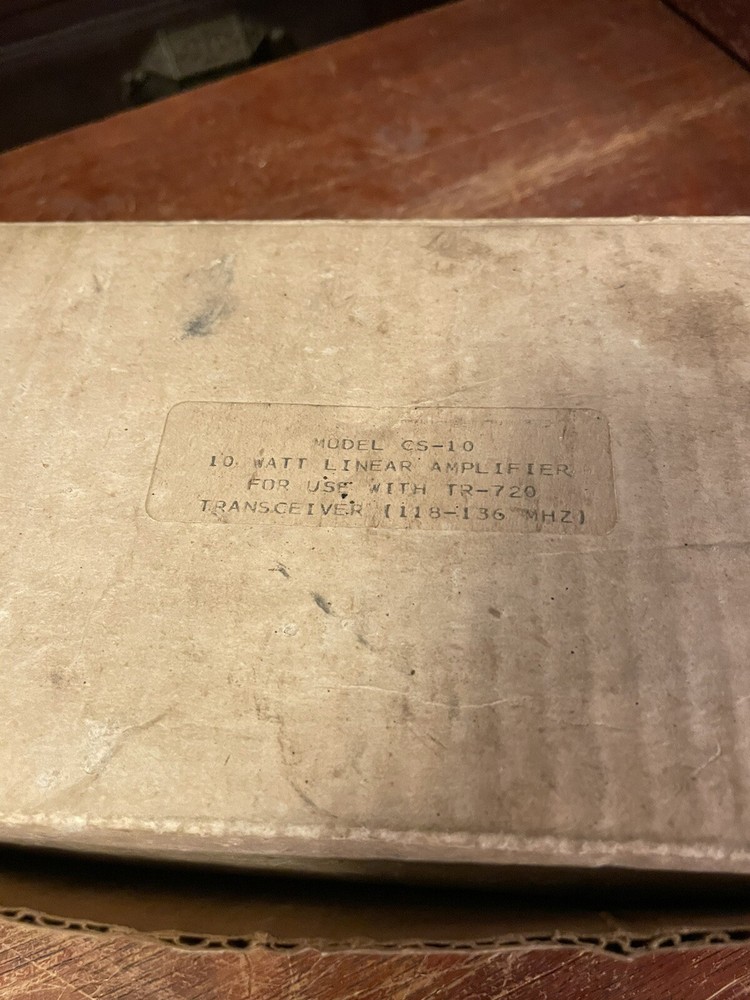 RF Power Amplifier MODEL CS-10 NEW IN BOX