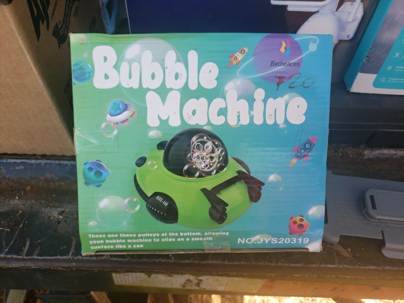 Bubble Machine for Kids Toddler Spaceship, Bubble Blower Machine 2000+ Bubbles