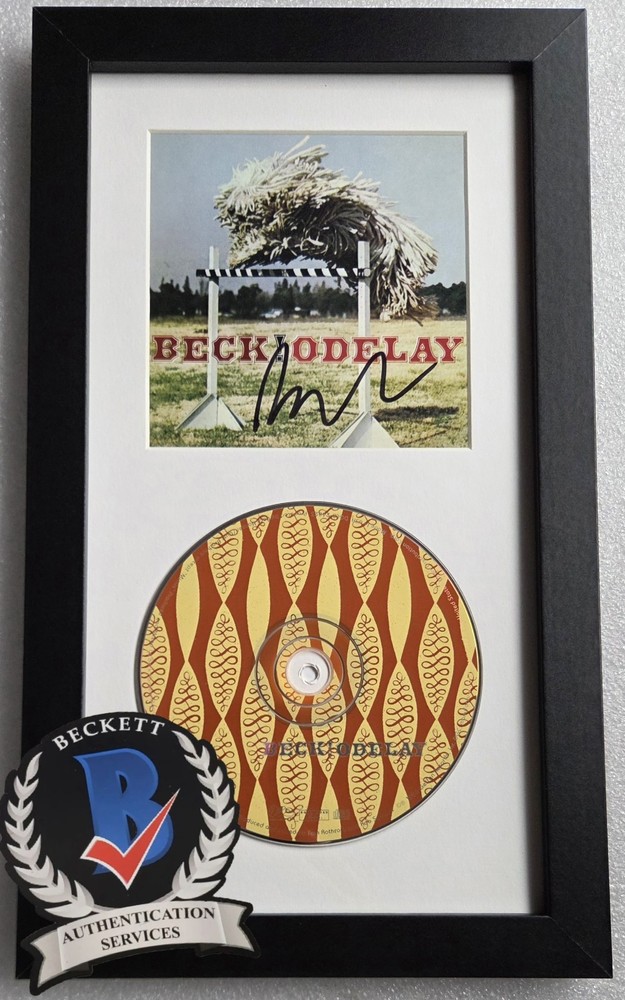 BECK AUTOGRAPHED BECKETT COA BAS CD SIGNED MUSIC DISPLAY ODELAY GIFT PRESENT