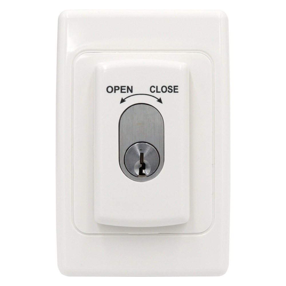 Roller Door Key Switch Indoor Surface Mount 3 Position