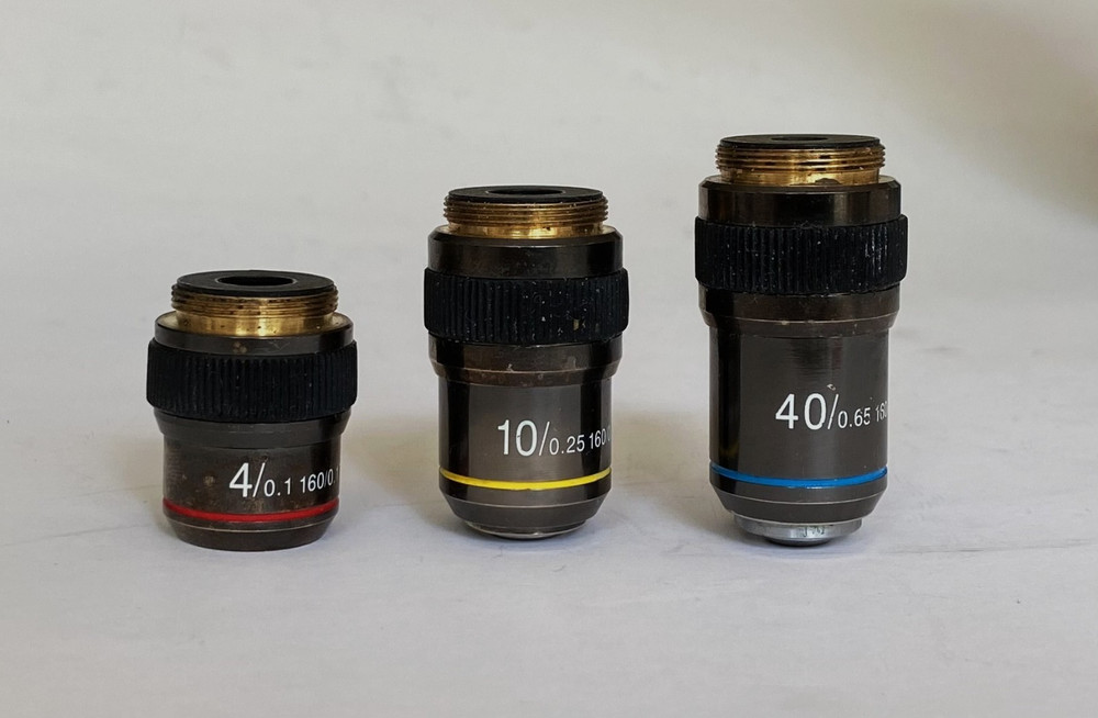 LWS 4X ,10X ,40X Microscope Objective Lens