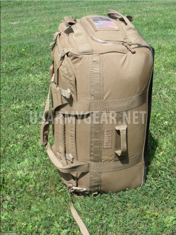USMC Force Protector Gear Deployer 65 USGI Deployment Bag on Wheels COLLAPSIBLE