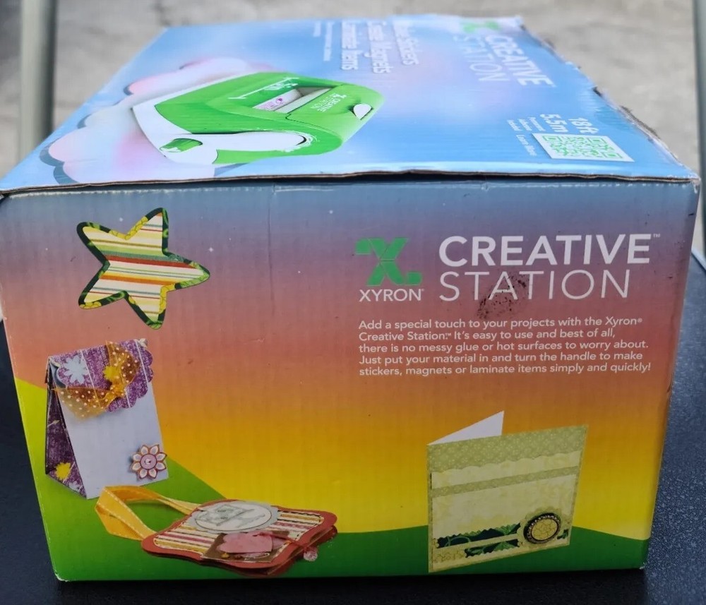 XYRON 5" Creative Station Sticker Laminator, Label, & Magnet Maker Machine