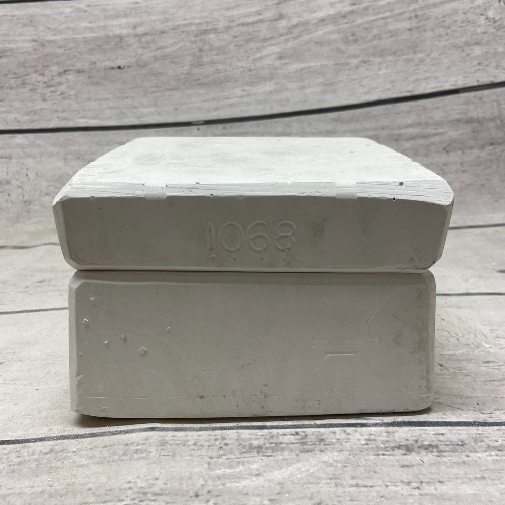 Vintage 1995 Boothe Mold Ceramic Casting Mold Plain Dip Insert #1068