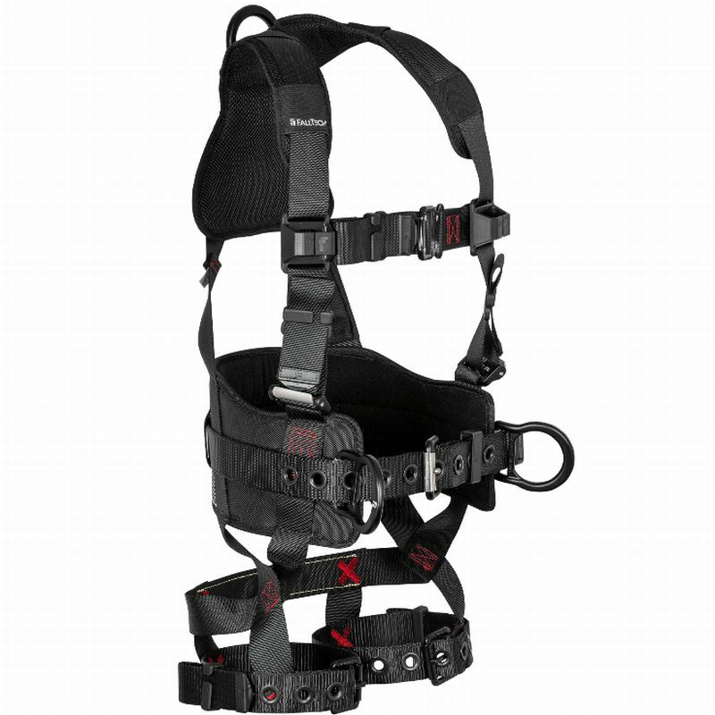 Falltech FT Iron Worker Body Harness Small to Medium Belt Size 29" to 41"