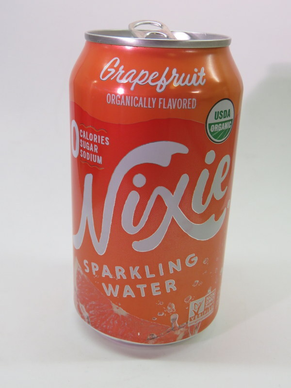 Craft BEER Empty Can ~ NIXIE Graprfruit Organically Flavored Sparkling Water