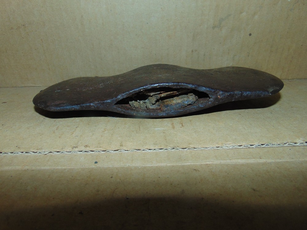 Very Old Double Edged Axe Head "Knot Klipper"