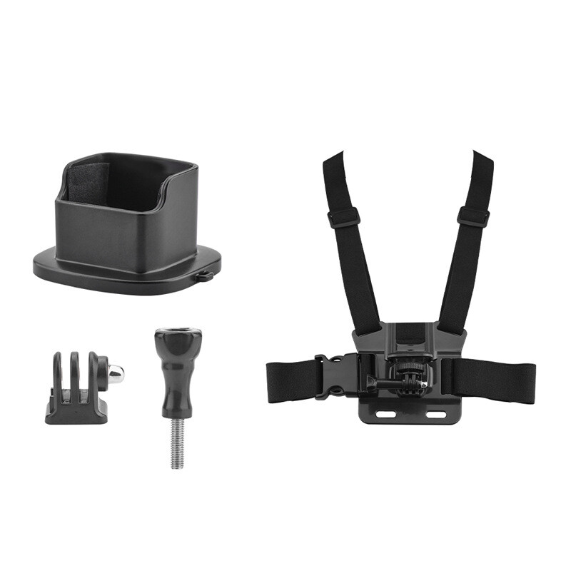 For DJI OSMO POCKET 3 Base Back Clip Rabbit Cage Adapter Frame Backpack Clip