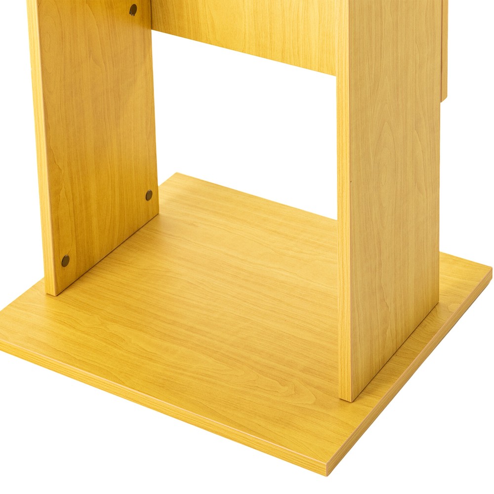 47.7" Conference Presentation Stand with Wheels - Sturdy & Versatile