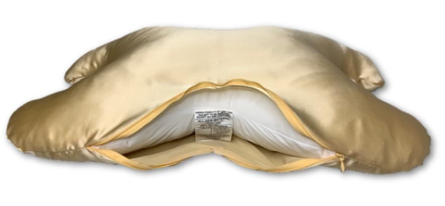 ! Additional Le Grand Pillowcase (Gold, Silk)