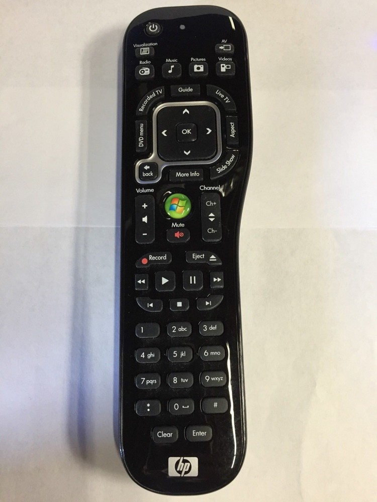 HP WINDOWS MEDIA CONTROL CENTER REMOTE CONTROL