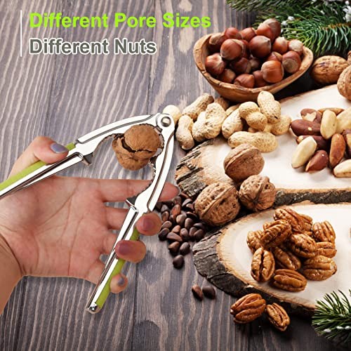 2 Pack Walnut Cracker Tools, Heavy Duty Nut Crackers for Walnuts Pistachio