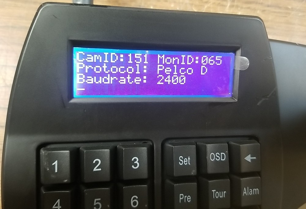 GW SECURITY GWSDK65 Joystick Keyboard Controller. *READ⬇️*