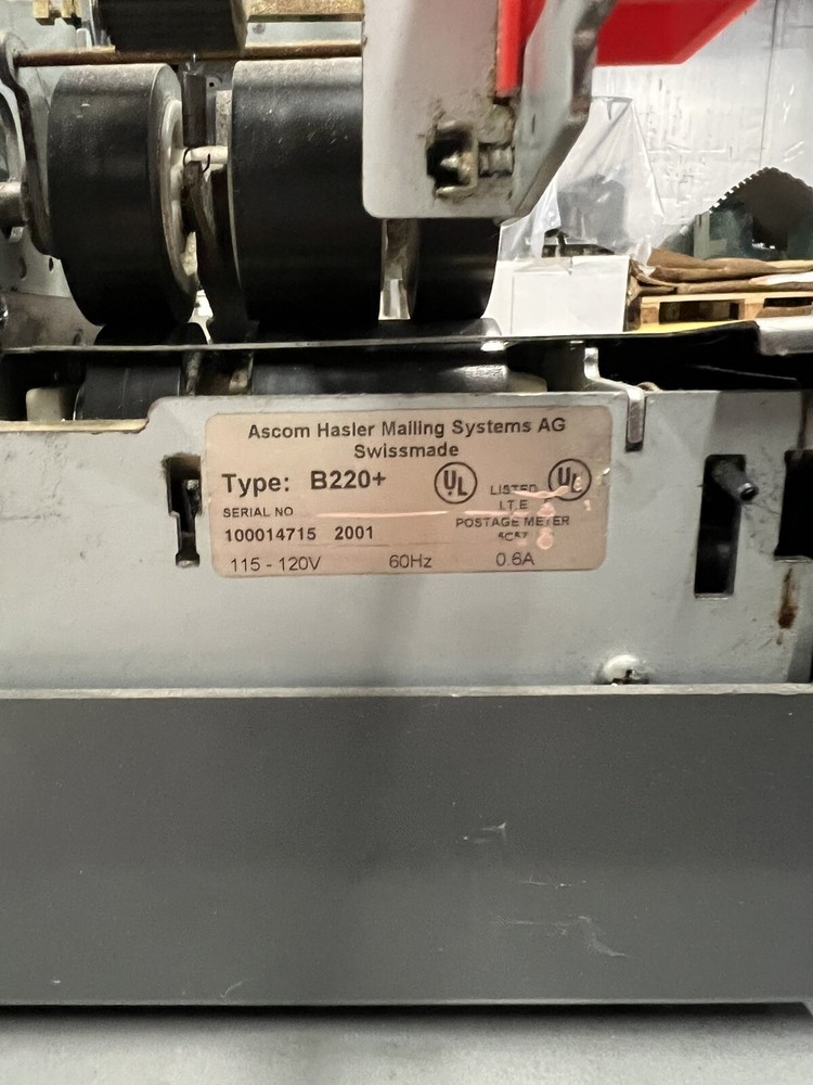 Stamp Affixer ASCOM Hasler System 220