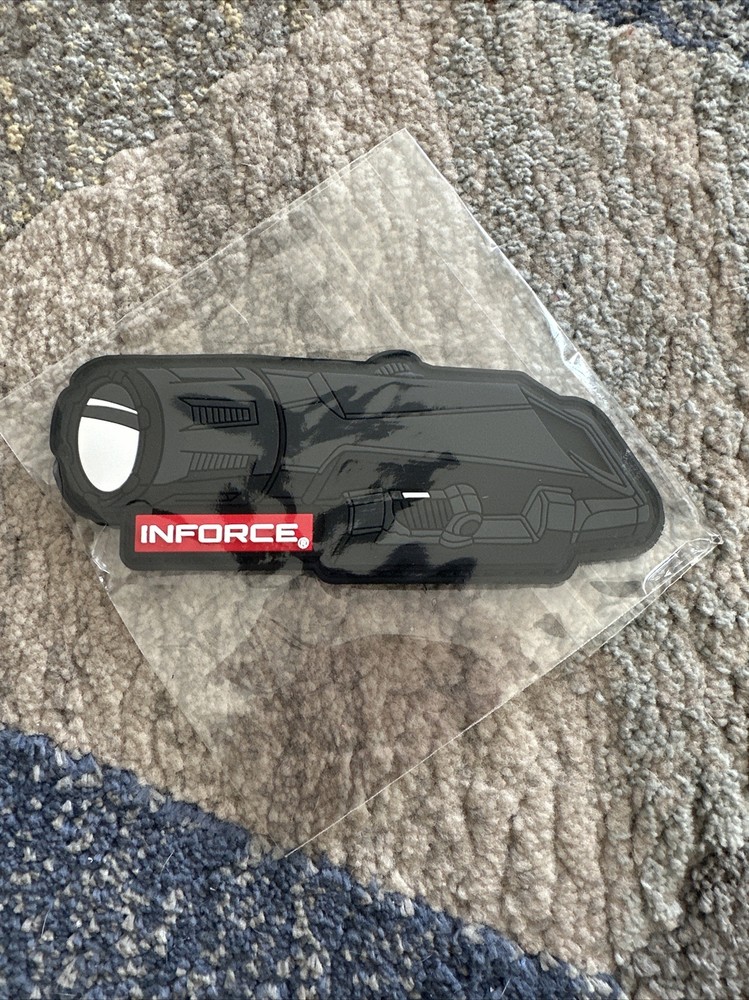 2024 Shot Show Patch INFORCE Tactical Flashlight Morale Patch