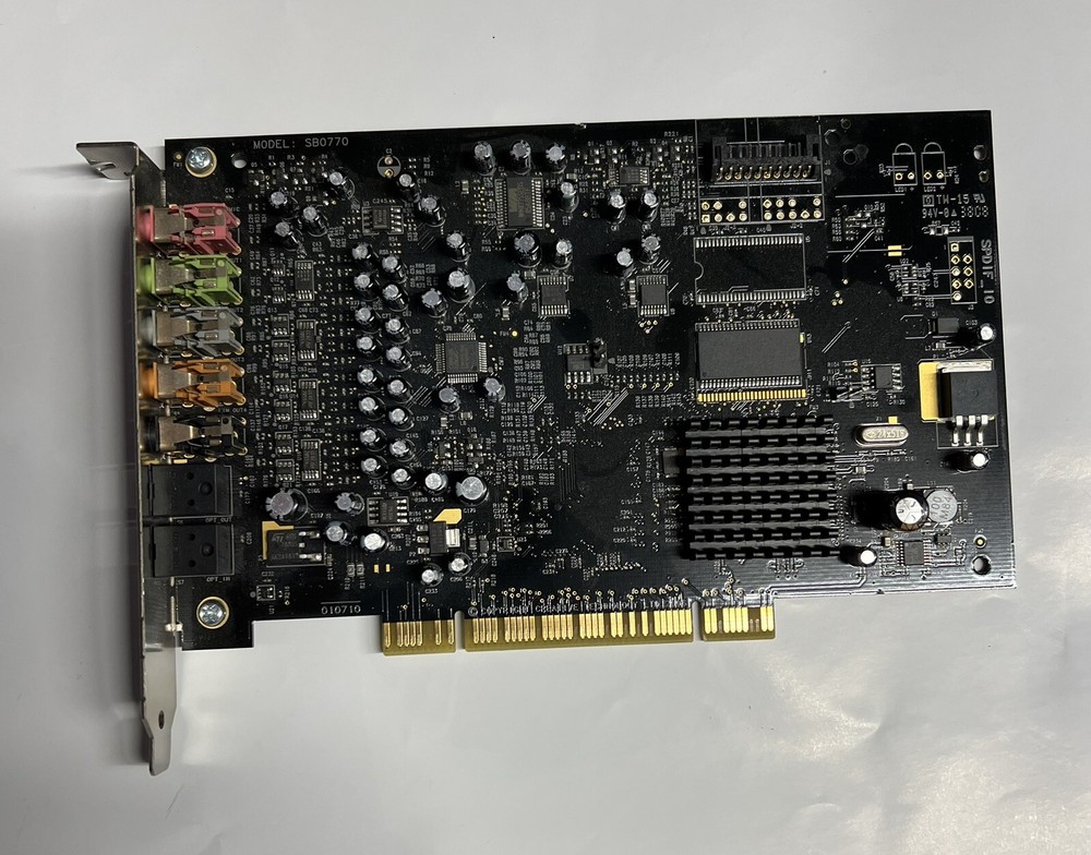 Creative Labs SB0770 Sound Card