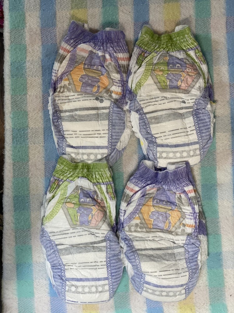 Vintage Goodnites Pull Up Diaper Lot 20 Count