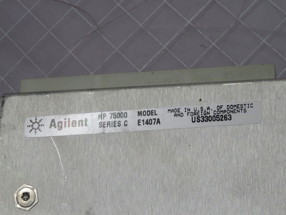 AGILENT E1407A MODULE T265768