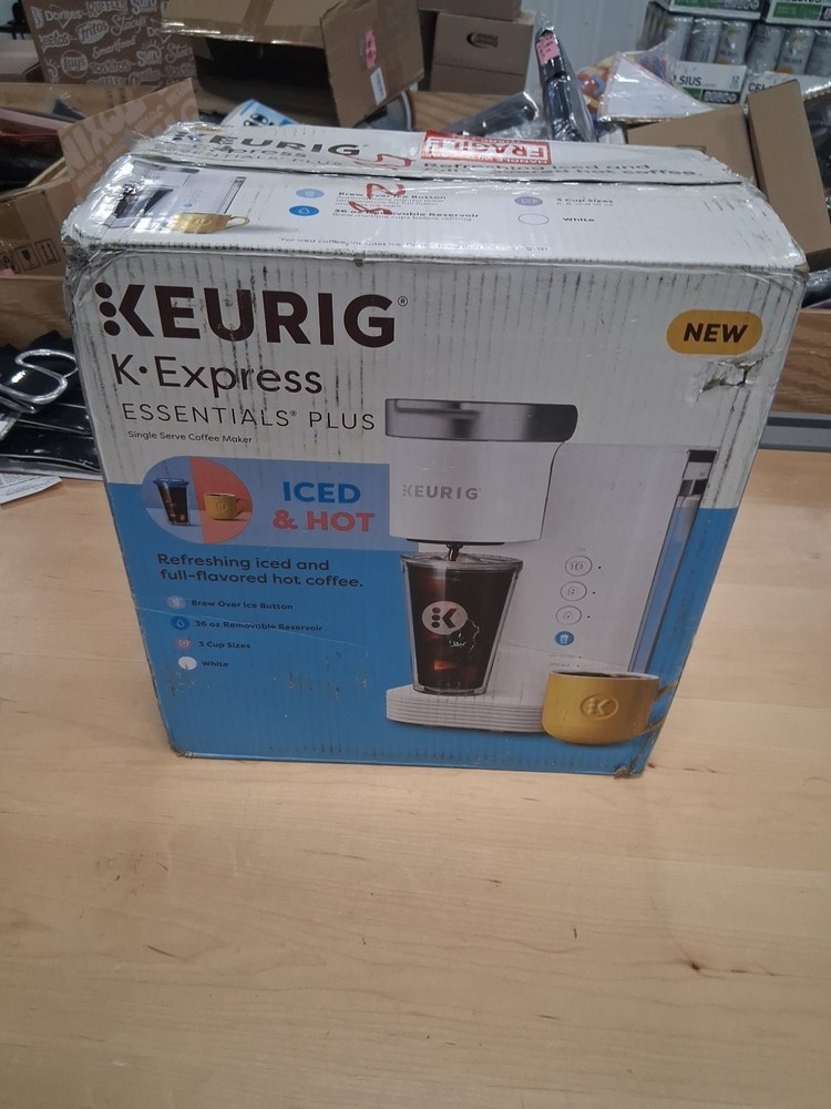 Keurig K-Express Essentials Plus Single Cup Coffee Maker White
