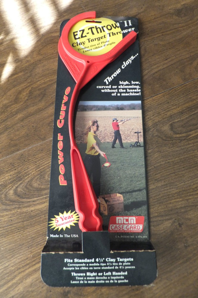 EZ-Throw II Clay Target Thrower