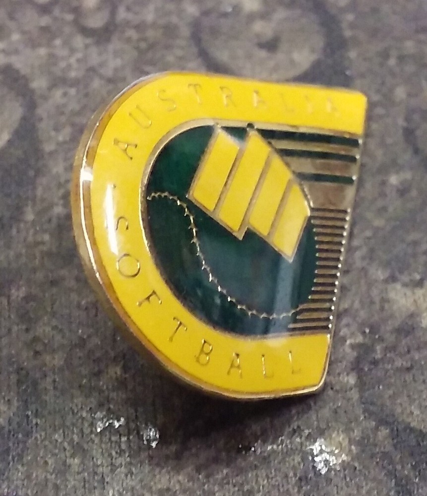 Australia Softball pin badge
