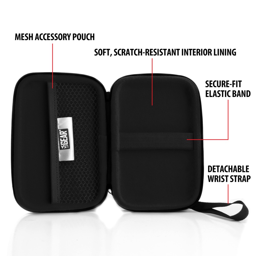Portable EVA External Hard Drive Enclosure Case