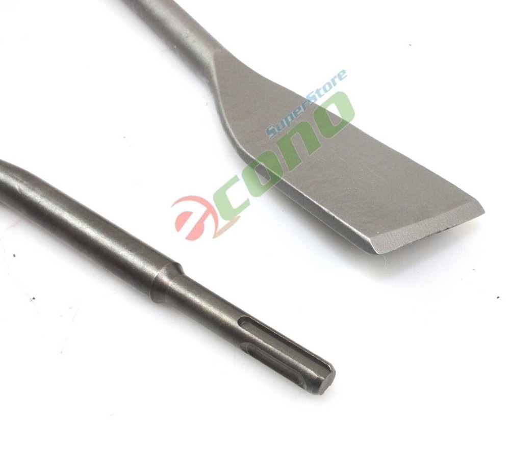 SDS PLUS BRICK RAKING CHISEL BIT 2” FLAT CHISEL TOOL FOR ELECTRIC HAMMER DRILL